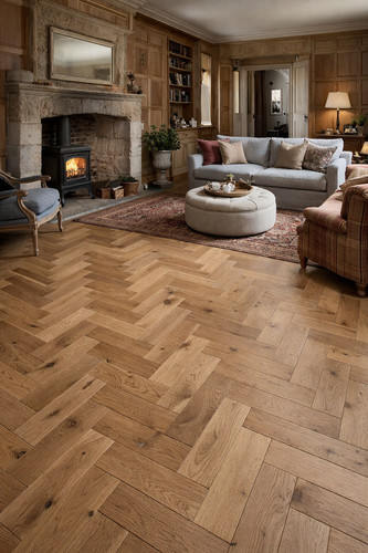 Herringbone engineered oak - herringbone,