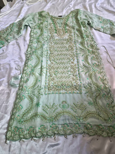 Lubnas green embroidered - lubnas,