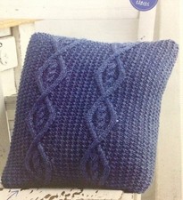 Cable Cushion Cover Aran