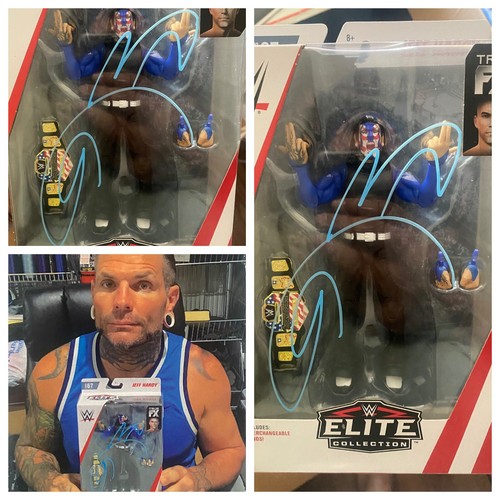 Autographed jeff hardy elite - autographed,