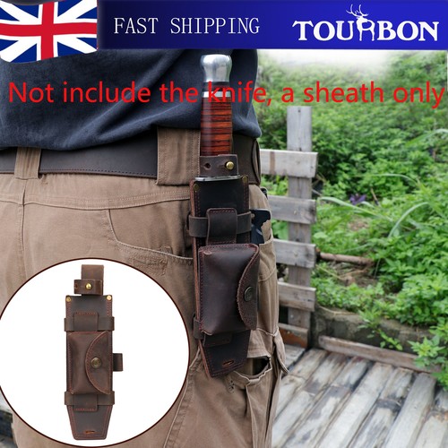 Tourbon leather knife sheath - knife,