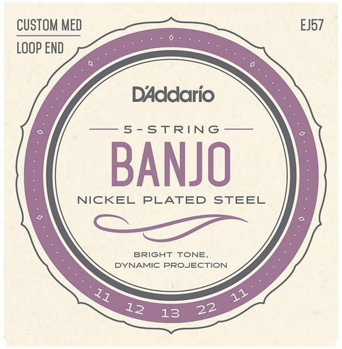 Banjo strings addario - d'addario, ej57