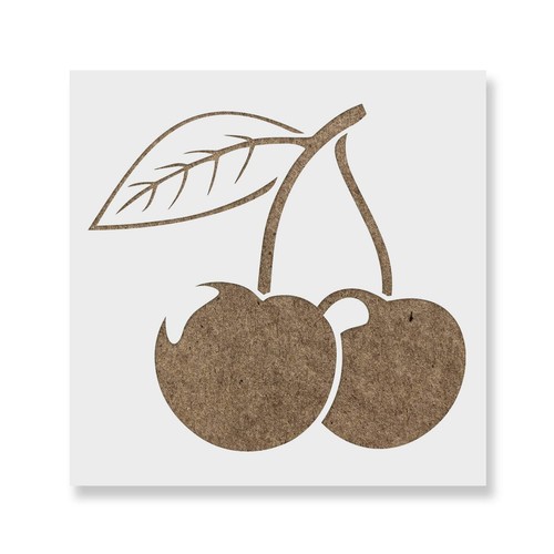 Cherry blossom stencil - cherry, craft