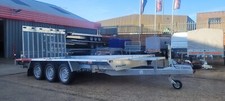 NEW HEAVY DUTY Plant Digger Dumper Trailer 4m x 1.8m 13ft x 6ft  3500KG 4500+vat