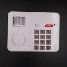 Wireless Motion Sensor Alarm With Security Keypad Pir Home Garage Shed Caravan