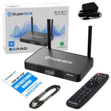 SuperBox S6 Pro TV Box Media Player With UPDATED Voice Command & Timeshift NEW