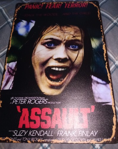 Assault tin movie sign - tin, *