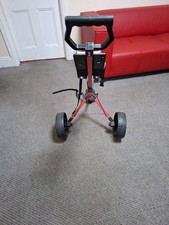 New Red Donnay Golf Trolley |