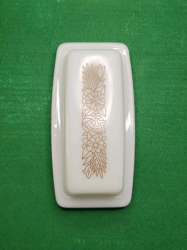 Pyrex woodland butter dish - pyrex,