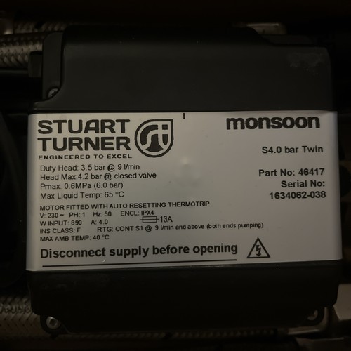 Stuart turner shower pump - stuart,