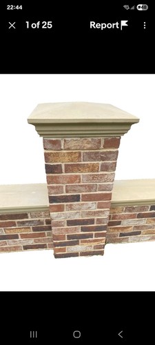Inch pier pillar caps - 4,