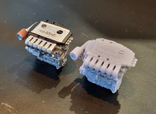 Scale vr6 engine - 1/24,