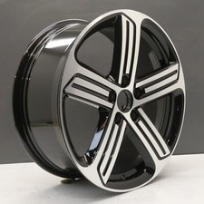 VOLKSWAGEN GOLF MK7 R 18" CADIZ ALLOY WHEEL RIM 5G0601025DQ DIAMOND CUT X1