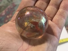 Large Red Spaghetti, Glass