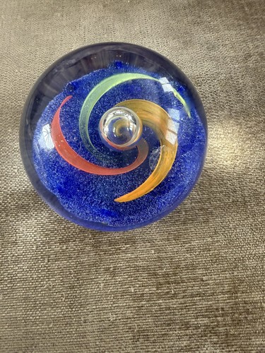 Caithness crystal paperweight - crystal,