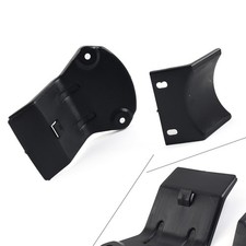 Motorcycle Front & Rear Mud Flaps Kit For Yamaha PW 50  ABS Plastics Black ABS