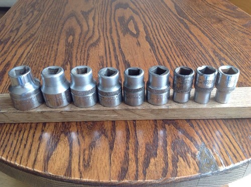 Elora chrome sockets 8 - 9,