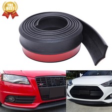 2.5M Car Front Bumper Lip Splitter Spoiler Body Kit Protector Rubber Universal
