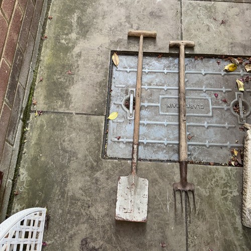 Vintage children fork - children,