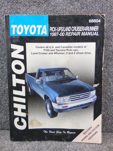 Chilton 1997 2000 toyota pick - 1997-2000,