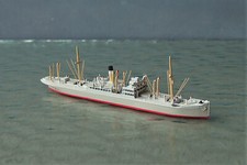 British Freighter CITY OF BOSTON by CM 1:1250 Waterline Ship Model