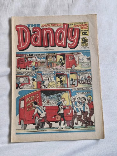 The dandy comic 21st november - dandy,