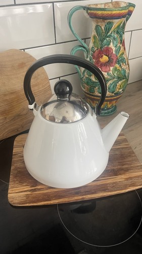 Judge white stove kettle - white, aga