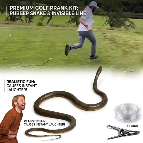 Fake rubber snake prank - rubber, toy