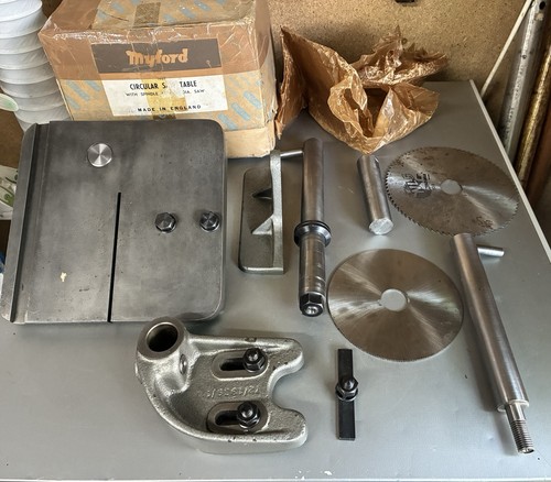 Myford saw table - table, with