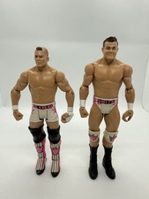Wwe Basic Series Tyson Kidd & DH Smith Action Figures (dh Right Leg Bit Loose)