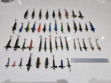 46 Devon Minnows Fishing Lures Trout Salmon River Pike Irish Lane Job Lot Minow