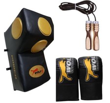 Boxing Punch MMA Training Wall Iron Bracket Focus Pad Strike Kick Pad 24"×15"