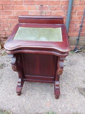 Mahogany Davenport Solid Wood