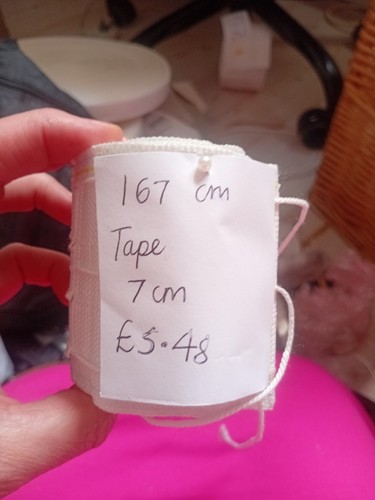 7cm deep curtain - 7cm,