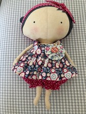 Hand Made Rag Doll Made With