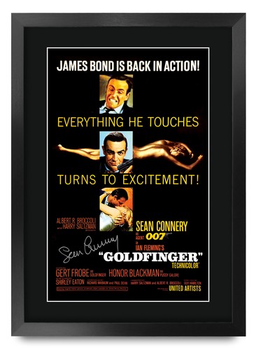 Goldfinger movie film poster - movie,