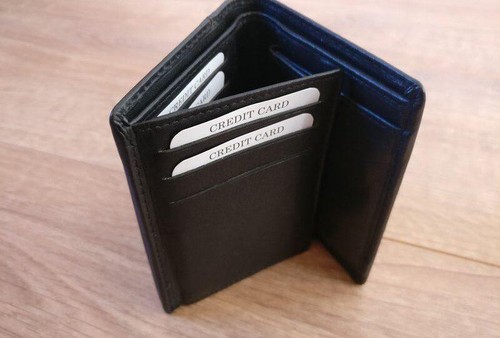 Rfid leather slim wallet magic - slim,