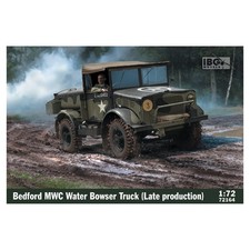 IBG 72164 Bedford MWC Water Bowser Truck (Late production) 1:72 Model Kit