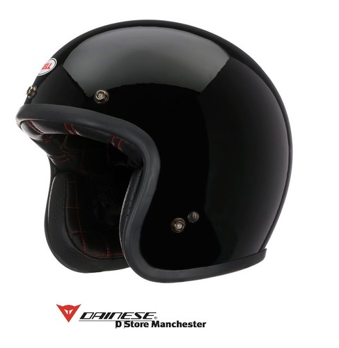 Bell custom 500 gloss black - gloss, black-s