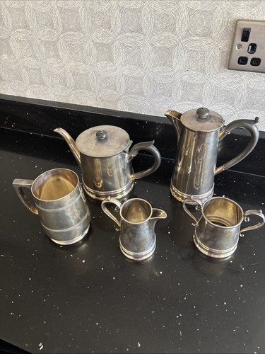 Vintage mixed metalware set - vintage,