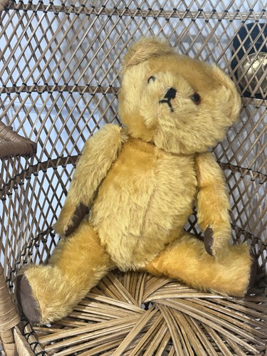 Old vintage teddy bear - vintage,
