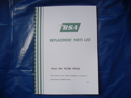 Bsa b44vs 441 victor - bsa, special