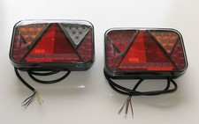 Maypole MP864 Fristom LED LH Rectangular Combination Trailer Lights (pair)