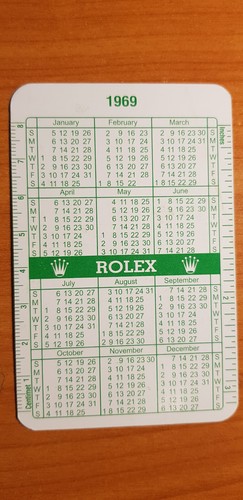 Vintage rolex calendar - vintage,