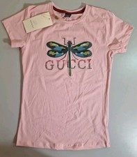 Girls Gucci Pink Short Sleeve