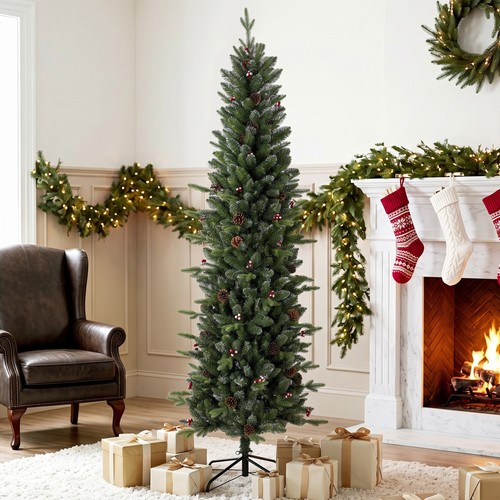 Slim gracious pine 7ft - slim, 7ft/210cm