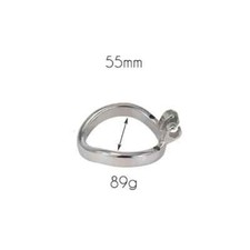 Simulation Pussy Male Sissy Stainless Steel Chastity Cage Device with Urinal