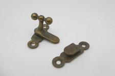 Vintage Brass Latch Lock Old