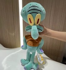 Nickelodeon SpongeBob SquarePants Squidward Dangler Plush Soft  UK SELLER 🇬🇧