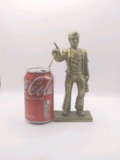 Large Heavy Vintage Cast Brass